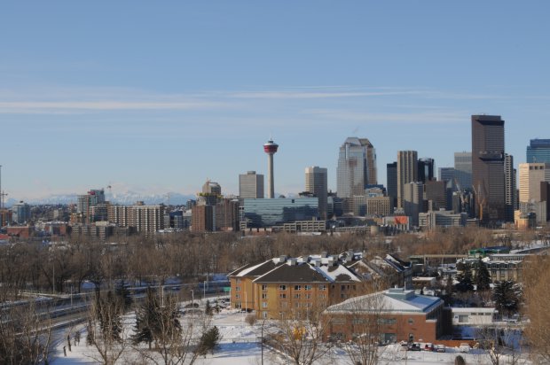 Calgary Winter Skyline