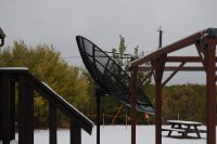 The WCRO 3m dish. Eventually to be used for 21cm observations.