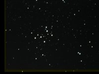 M29 - the "cooling tower" cluster. Open cluster in Cygnus. 180 seconds each LRGB using Mak 127 at WCO.