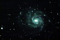 M101 - spiral galaxy in Ursa Major. 450 seconds each LRGB image with Mak 127. Taken at SSSP.