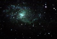 M33 - a spiral galaxy of our local group. 180 second L, 270 second RGB image taken with Mak 127 from SSSP