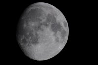 Moon taken from my backyard using my MAK127 and my Nikon D300. 1/250s at 200ASA